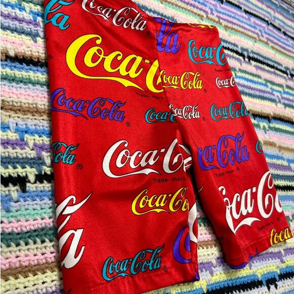 Vintage 80s Coca Cola Biker Shorts - Picture 5 of 5